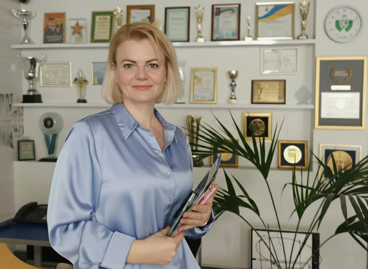 Юлія Дзевель за роботою