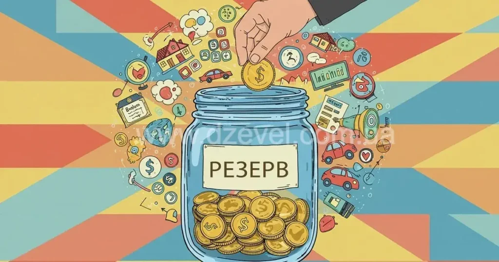 Ілюстрація - фінансова незалежність та накопичення грошей - рука з монетою